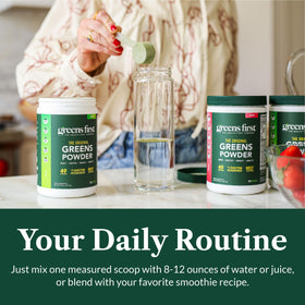 Greens First Poudre de Super-aliments Berry 699g avec ingrédients naturels