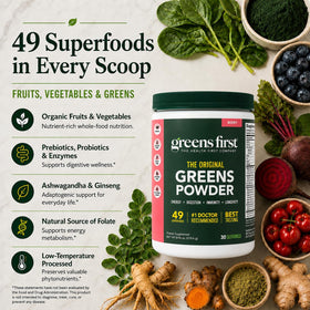 Greens First Poudre de Super-aliments Berry, cuillère incluse