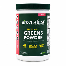 Greens First Poudre de Super-aliments Berry, vue avant du produit