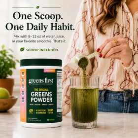 Greens First Poudre de Superaliments Originale 386g en milieu naturel