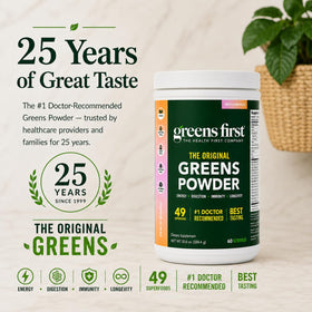 Greens First Poudre de Superaliments Originale 680g avec fruits frais