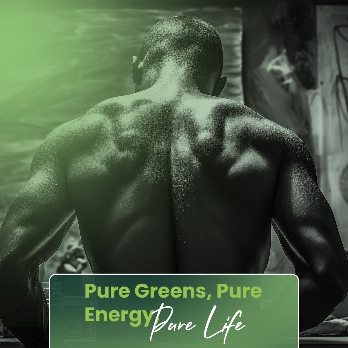 Greens+ Superfood en Poudre 9,4 oz avec un verre d'eau