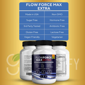 GREENVIFY Flow Force Max Extra capsules ouvertes montrant leur taille