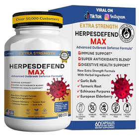 GREENVIFY Herpes Defend Max 60 capsules vue avant