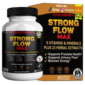 GREENVIFY Strong Flow Max supplément naturel prostate 60 capsules avant