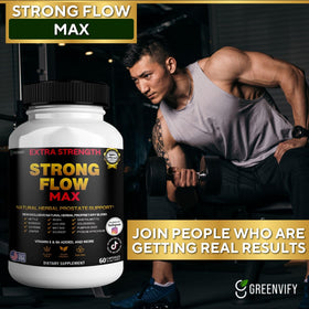 GREENVIFY Strong Flow Max supplément naturel prostate affichage des capsules