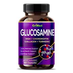 GriMed Capsules de Glucosamine 150 comprimés, vue de face