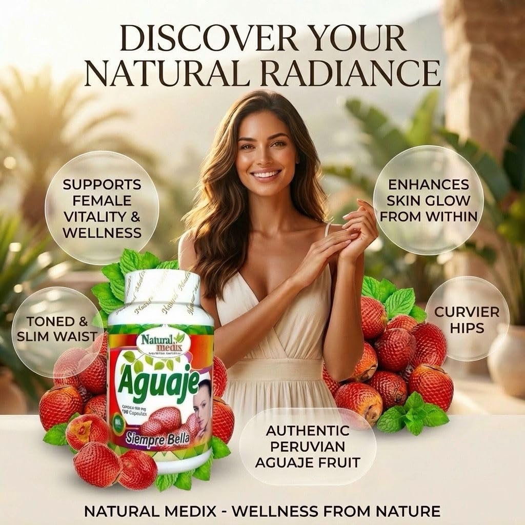 Gros plan des capsules d'extrait de semence d'aguaje