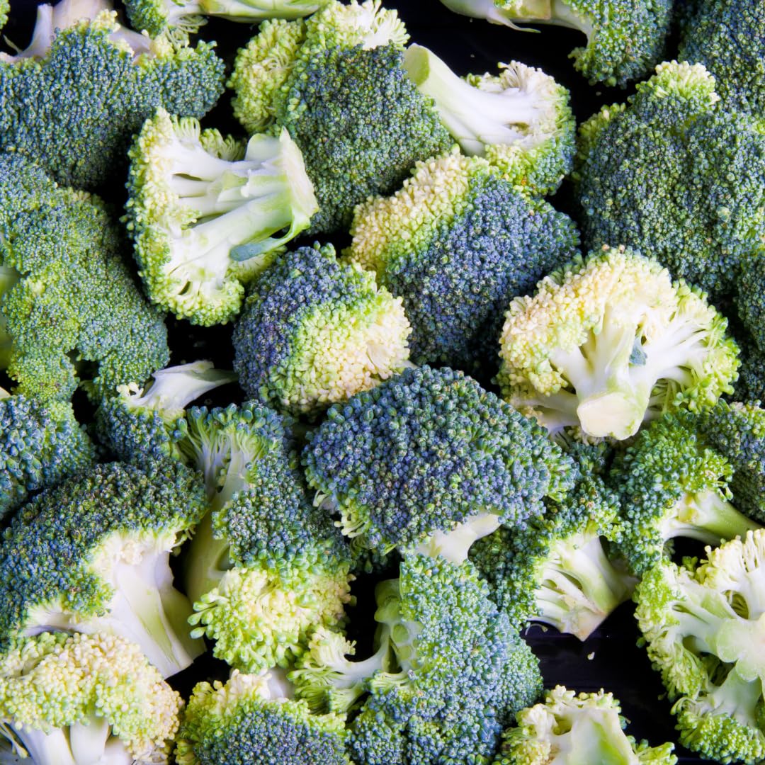Gros plan sur l'étiquette des capsules d'extrait de brocoli