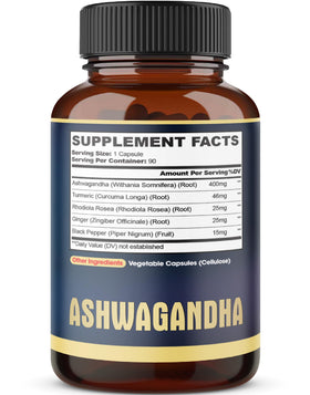 Gros plan sur la capsule d'Ashwagandha agobi