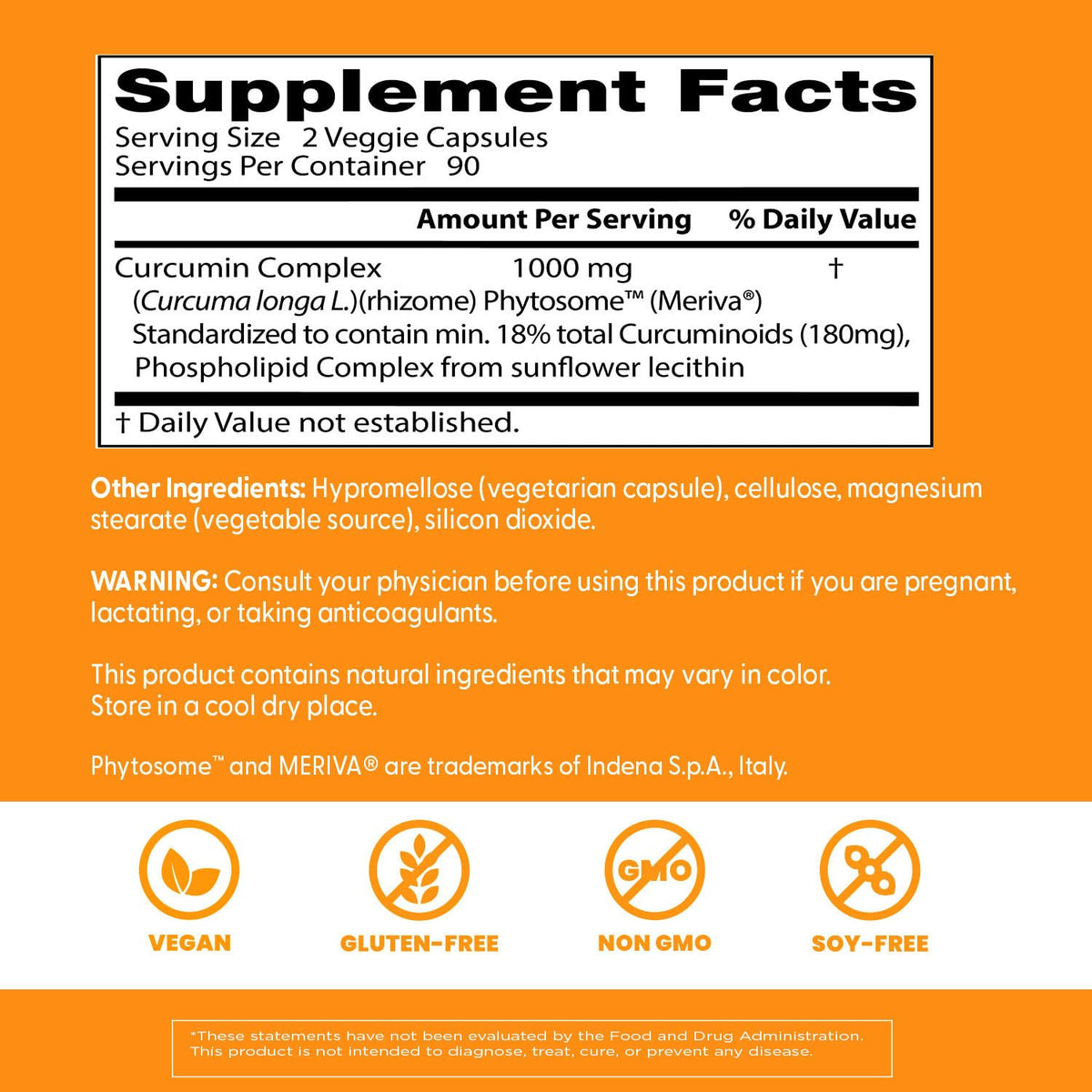 Gros plan sur les capsules de Curcumin Phytosome Doctor's BEST