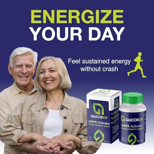 Gros plan sur les capsules de GlucodOX AMPK Activator