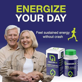 Gros plan sur les capsules de GlucodOX AMPK Activator