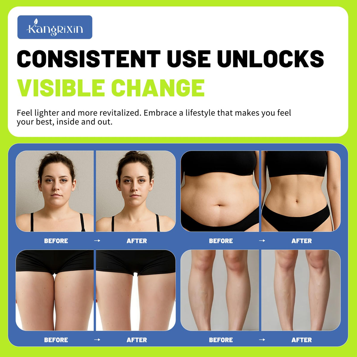 Gros plan sur les capsules de KangRiXin