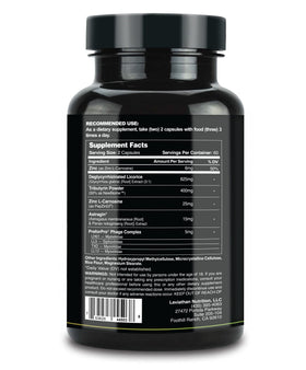 Gros plan sur les capsules de Leviathan Nutrition GI