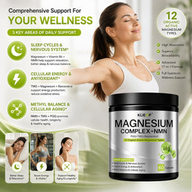 Gros plan sur les capsules de magnésium klieop