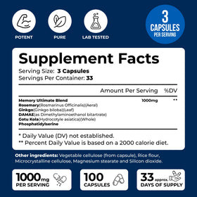 Gros plan sur les capsules de phosphatidylsérine We Like Vitamins