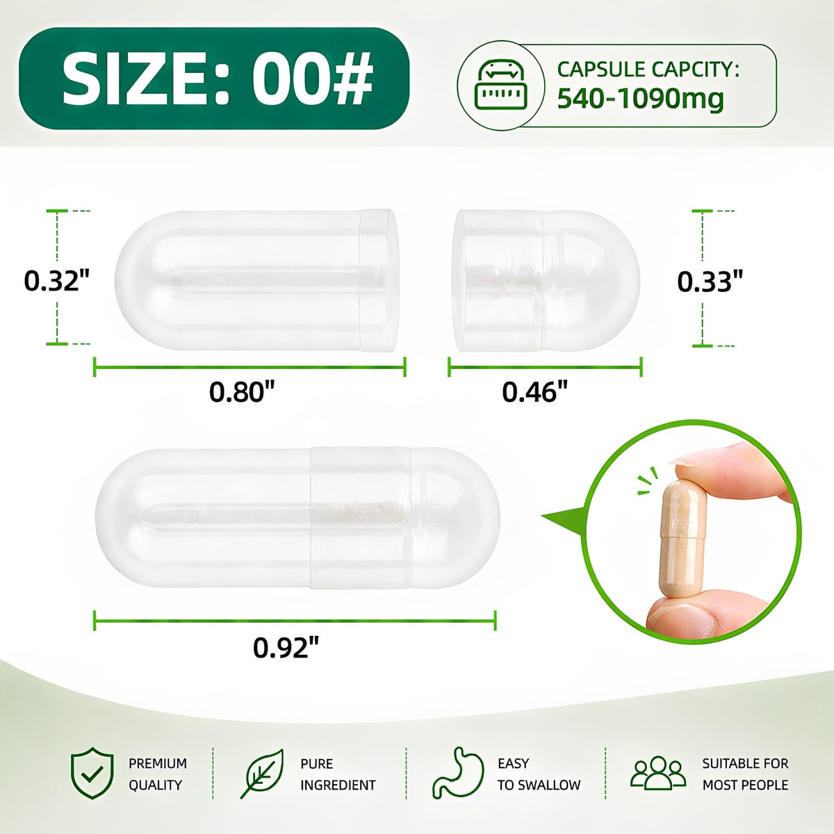 Gros plan sur les capsules FUMMANY avec cuillère de remplissage incluse