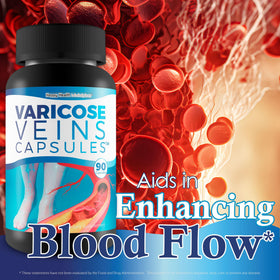 Gros plan sur les capsules Happy Health pour veines variqueuses