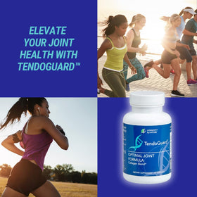 Gros plan sur les capsules TendoGuard de Longevity by Nature