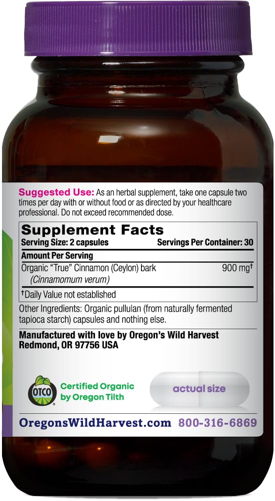 Gros plan sur les capsules végétaliennes Oregon's Wild Harvest