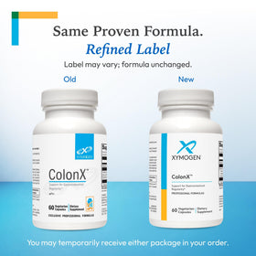 Gros plan sur les capsules XYMOGEN ColonX