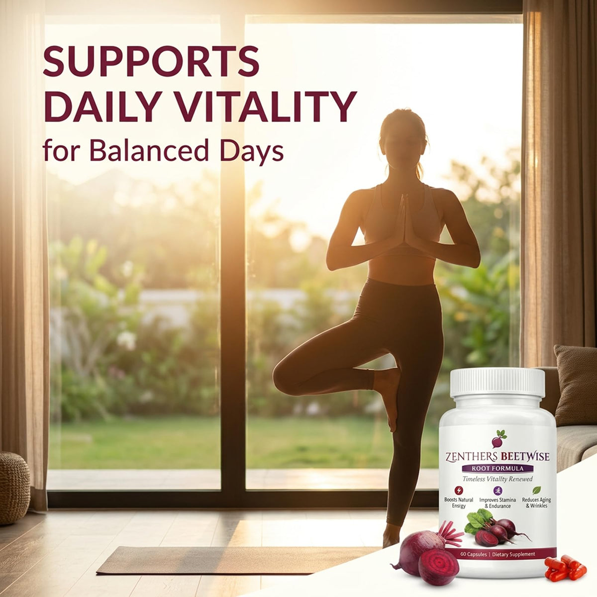 Gros plan sur les capsules Zenthers Beetwise 400Mg