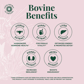 Gros plan sur une capsule BiFi, mélange d'organes bovins