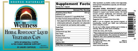 Gros plan sur une capsule d'Echinacea Source Naturals