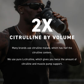 Gros plan sur une capsule de L-Citrulline Kaged