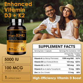 Gros plan sur une capsule de NATURE TARGET D3 K2