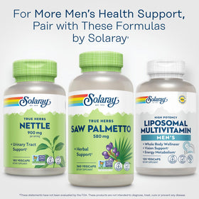 Groupe de personnes utilisant le supplément de Saw Palmetto SOLARAY