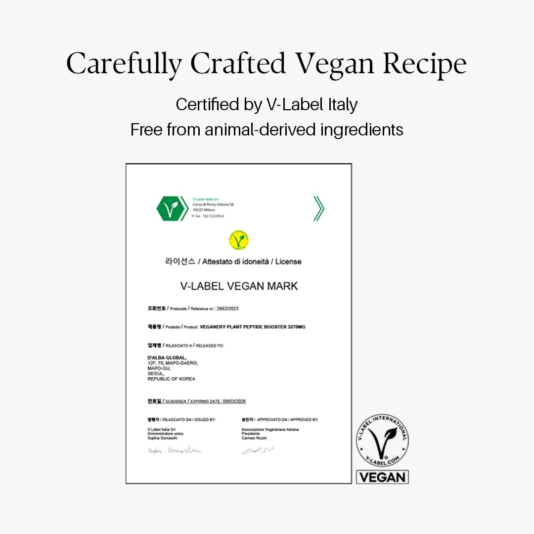 Groupe de sachets Veganery Gelée de Peptides Végétaux