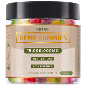 GRTGG Gummies de Chanvre Extra Fort 231g - vue de face