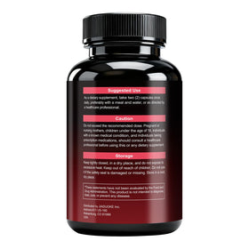 GrthNutr Riz Rouge 1200mg CoQ10 - mise en scène avec des légumes
