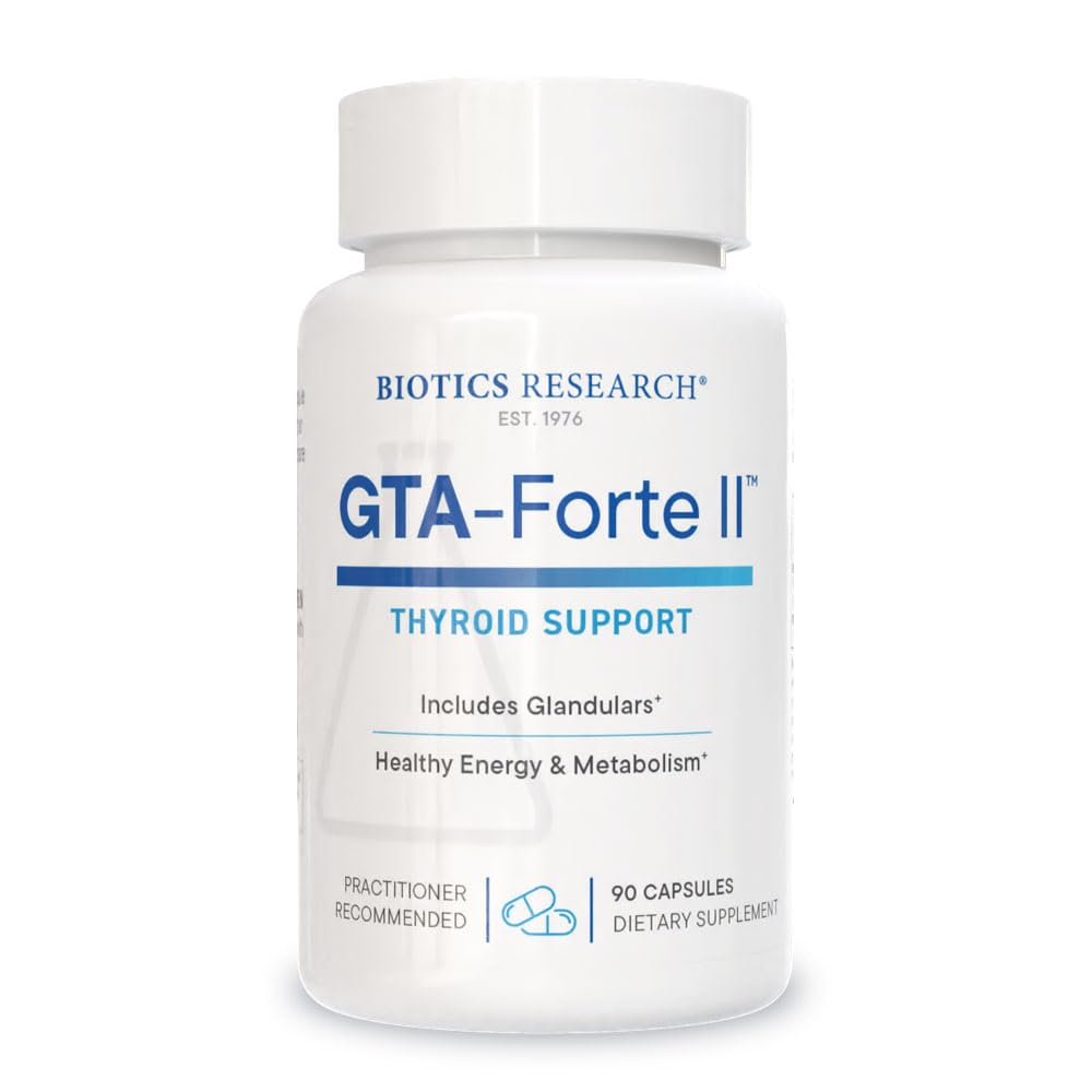 GTA Forte II de BIOTICS RESEARCH 90 capsules vue avant
