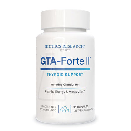 GTA Forte II de BIOTICS RESEARCH 90 capsules vue avant