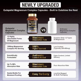 Gulapelst Complex de Magnésium Liposomal 1400mg, vue latérale de l'emballage