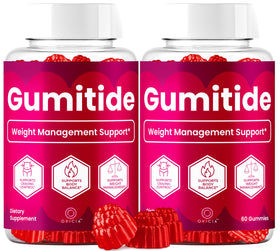 Gumitide Gummies d'OVICIA 120 unités en vue de face