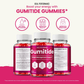 Gumitide Gummies IDEAL PERFORMANCE 2 Pack vue arrière