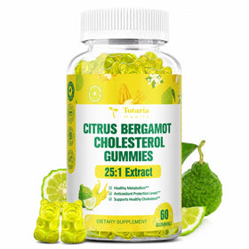 Gummies à la bergamote Totaria, boîte de 240g vue de face