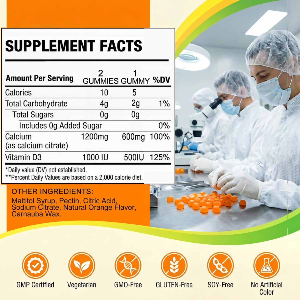Gummies Aanuan Calcium, mode de consommation et recommandation