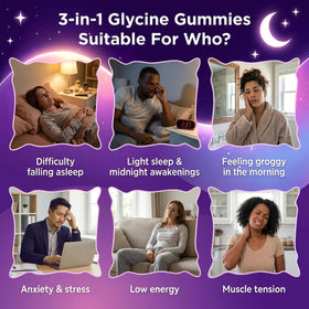 Gummies Aanuan sur une table avec des baies