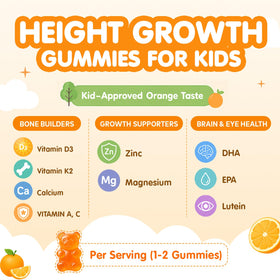 Gummies ABYSSUS, format ours, goût orange