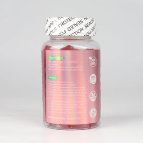 Gummies ACEYO avec une portion de deux gummies sur une cuillère