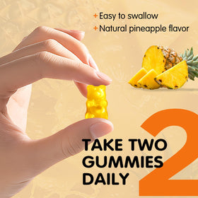 Gummies Acide Alpha Lipoïque 1000 mg avec biotine en gros plan