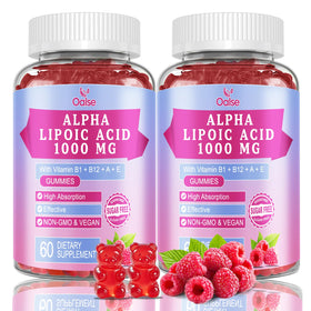 Gummies Acide Alpha-Lipoïque OALSE 1000mg face avant avec emballage