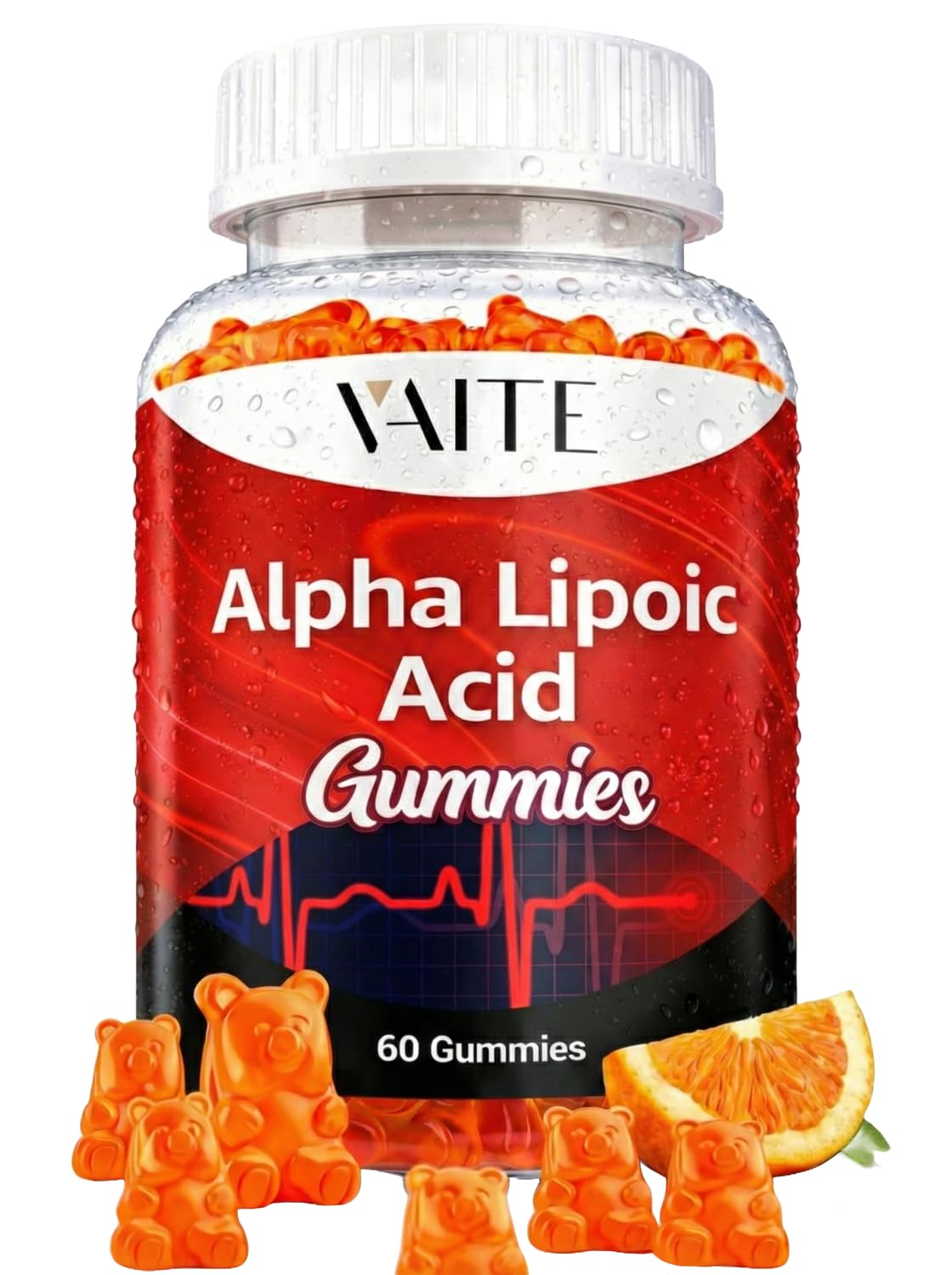 Gummies Acide Alpha-Lipoïque VAITE 1000mg vue de face