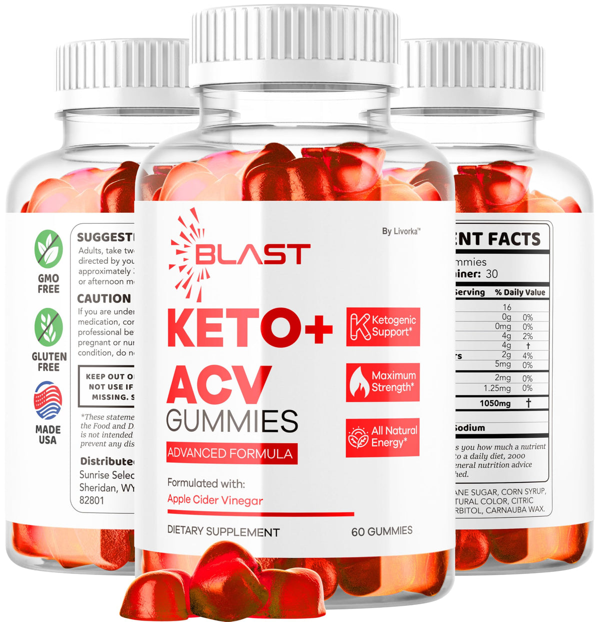 Gummies ACV Blast Keto LIVORKA dans un cadre de vie quotidienne