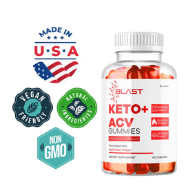 Gummies ACV Blast Keto LIVORKA montrant la texture et la couleur